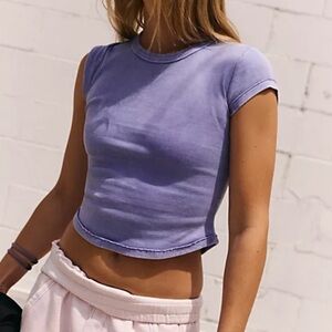 FP Movement Women's Light Purple Baby Tee